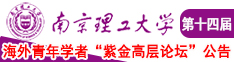 用力操骚货视频南京理工大学第十四届海外青年学者紫金论坛诚邀海内外英才！